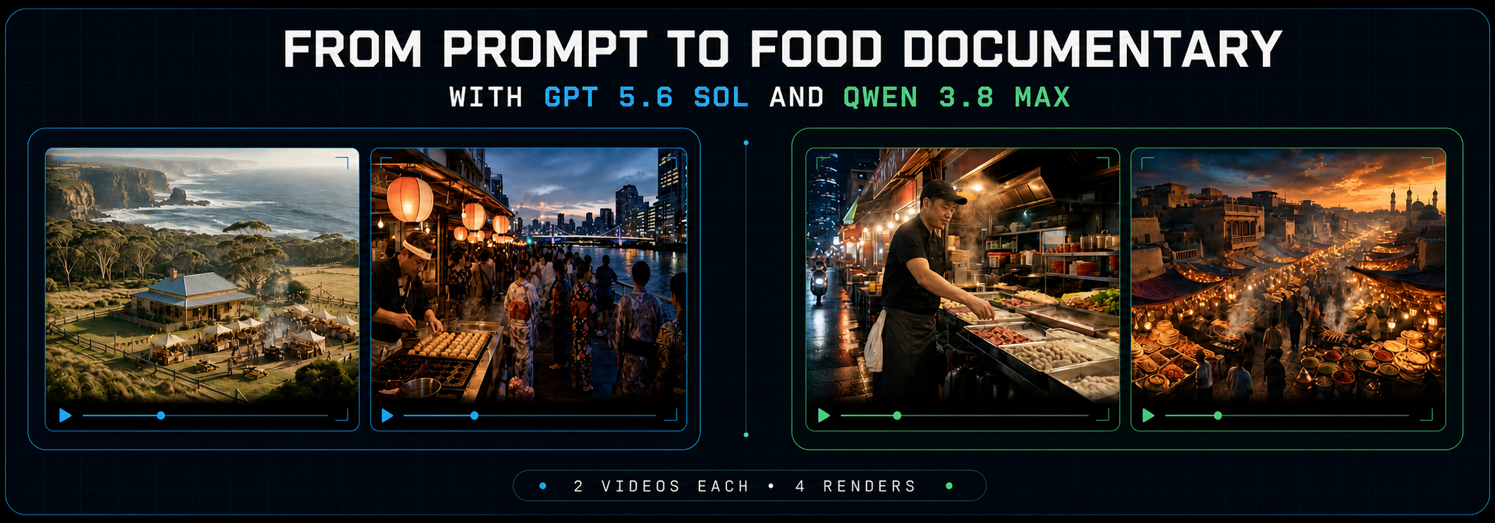 The AI Food Video Challenge