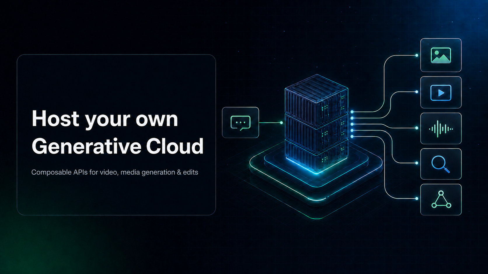 Deploy Sandboxed Generative API servers with Model Composable Payload
